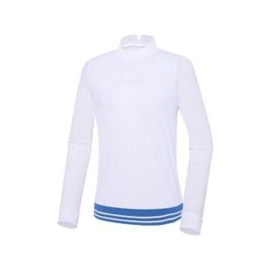 와이드앵글골프긴팔티 KQJ WWM23278W2 WG W.ICE 메쉬 슬리브 폴로 티셔츠 L (White)