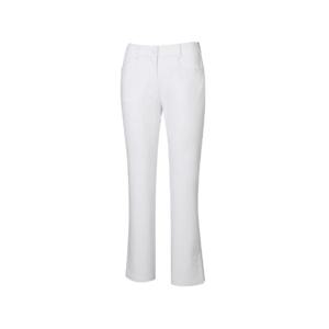 와이드앵글골프바지 KQJ WWM23391W2 여성 VA 밑단 트임 기본 부츠컷 팬츠 (White)