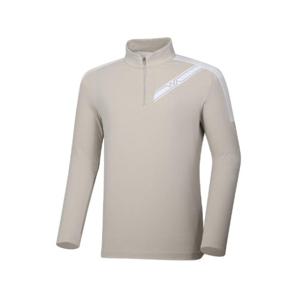 와이드앵글골프긴팔 KQJ WMP24231E2 TO 하이브리드 쿼터집업 티셔츠 M (Beige)