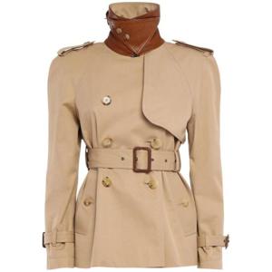 끌로에 Cotton gabardine short trench coat 82I-UWL042