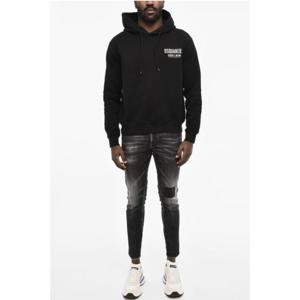 디스퀘어드2 후드 티셔츠 S71GU0451 S25516 900 Black