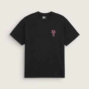반스 VN000QNEBLK 브릭 GFX 반소매 티셔츠 반팔티셔츠 여름 오버핏 오버사이즈 남여공용 화이트 블랙