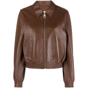 끌로에 가죽 자켓 CHC23ACV21202 brown