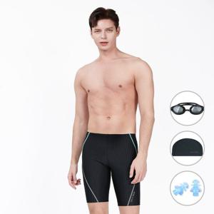 [베이직 엘르]남성인 실내수영복 5부 사각수영복 BEZ-R406K