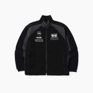 [디아도라 공식] 윈터 피트크루 플리스 자켓 BLACK