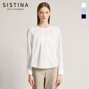 [SISTINA] 인기 셔링 래글런 블라우스_AWWBLO11020