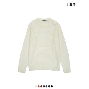 [HUM][HUM]유니) 캐시아크릴 베이직 니트(H171H901A)