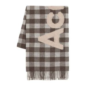 아크네스튜디오 울 머플러 CA0262 AFQ BROWN BEIGE