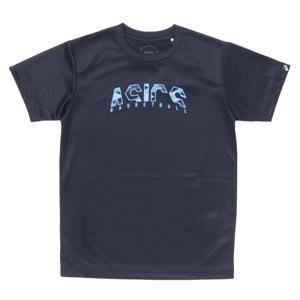 아식스 쇼트 슬리브 2064A082.400 미드나잇