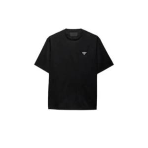 프라다 반팔 티셔츠 UJN9051270SOOOF0002 BLACK DOM