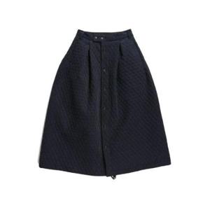 엔지니어드가먼츠 미디 스커트 23F1WG008 NQ459 SD019 Navy Dk N