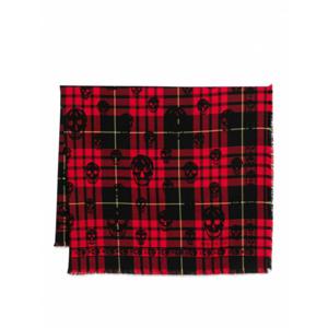 [ALEXANDER MCQUEEN] 남성 스카프 프린지 4294124200Q6460 레드 /8