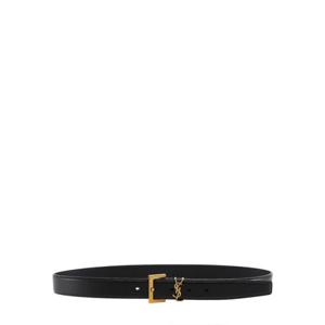 생로랑 슬림 벨트 634437BOO0W1000 BLACK DOM