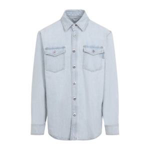 보테가베네타 롱 슬리브 데님 셔츠 813505V4ZR0 4132