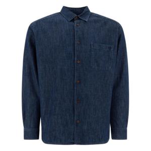 아페쎄 긴팔 셔츠 COGXFH12553IAL DENIM DOM