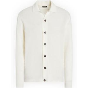 에르메네질도제냐 긴팔 셔츠 UFM23A9FCT145 N01 bianco