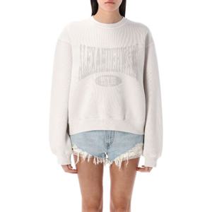 알렉산더왕 그래픽 크루넥 플리스 릴렉스 핏 맨투맨 4CC2251539