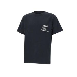 퍼플 브랜드 반팔 티셔츠 P117HBBW225 BLACK Black