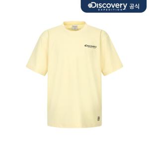 오버핏 스몰로고 워터 반팔티 (D/CREAM)  DXSW71043-CRD