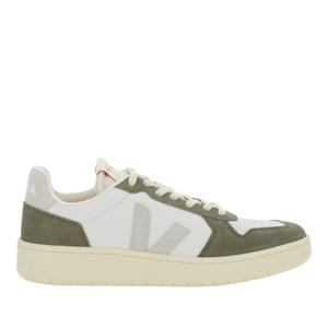 베자 로고 패치 그린 로우탑 스니커즈 VE3320757 WHITENATURALK