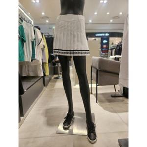 [마스터바니에디션] (421E2PC691) 밑단 포인트 주름 스커트