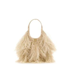 MIU MIU Embellished satin handbag 5BA2812CP9 F0036
