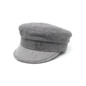 25 SS 루슬란바진스키 로고 자수 베이커 보이 모자 KPC030031WPWBHRWRB TP434594054