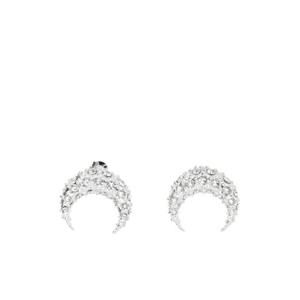 25 SS 마린세르 스몰 라인스톤 장식 문 싱글 이어링 UJW075ARMET0001 TP437434528