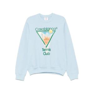 25 SS 카사블랑카 메타피지컬 테니스 아이콘 스웨트셔츠 UWPS25JTP293 TP437116878