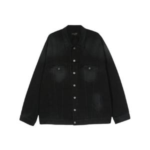 25 SS 발렌시아가 로고 프린트 데님 재킷 793892TNW11 TP432083258