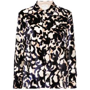 25 SS 포르테포르테 애니멀 프린트 벨벳 셔츠 12920MYSHIRT TP432088054