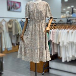 [써스데이아일랜드]플라워 미디 쉬폰 원피스 t244mop262