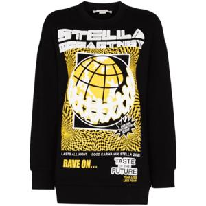 Stella McCartney 레이브 그래픽 프린트 스웨트셔츠 604065SPW16
