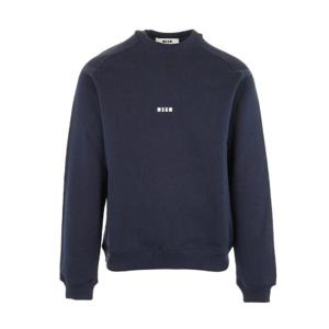 MSGM 로고 프린트 저지 스웨트셔츠 3740MM503247799 89 TP942879700