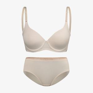 [휠라언더웨어] 아웃핏 시즈널 트루베이지 와이어 브라 세트 (FI4BAG3447FTBG_SKU)