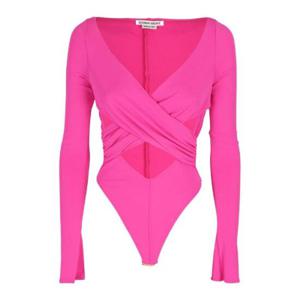 알레산드로 비질란테 랩 바디수트 탑 VEWW59001AVWE016092 672BRIGHTPINK TP943939260