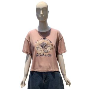 [오조크]seaside 조개 라운드 반팔 티셔츠  FOTMCTR562P