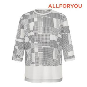 [올포유] 여성 기하학 티블라우스 ALTRN4311-100