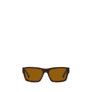 남성 Prada Eyewear 직사각형 프레임 선글라스 2AU0B0