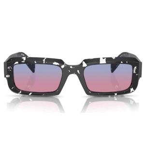 남성 Prada Eyewear 직사각형 프레임 선글라스 15O60E