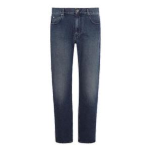 Isabel Marant 로고 패치 스트레이트 레그 진 PA0180HAA1H01H 30BU TP944436444