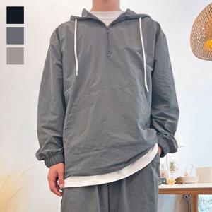 [리빌모아]남자 루키 후드 반집업 아노락 티셔츠 5C-TSA-Q087-그