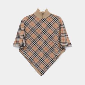 버버리키즈 25FW 레트체크 울 여아 케이프 8105823/M