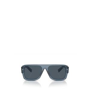 남성 Prada Eyewear 직사각형 프레임 선글라스 19O70B