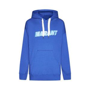 Isabel Marant 로고 프린트 드로스트링 후드티 PSW0027HAA1M48H 30EB TP944710554