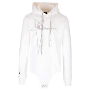Rick Owens X 챔피언 로고 자수 드로스트링 후드 바디수트 CM02C9227CHFE 11 TP944709811