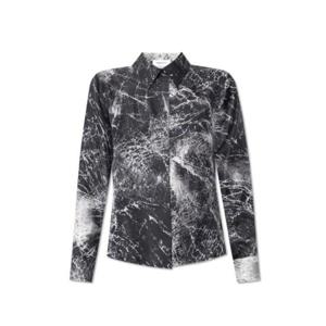Alexander McQueen 그래픽 프린트 긴팔 셔츠 801813QZANR 1000 TP944731961