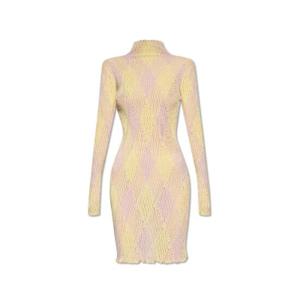 Burberry 아가일 골지 니트 긴팔 드레스 8081058S24UV032 B8789 TP944659981