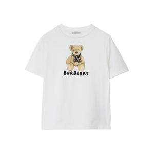주니어 버버리 폴로 셔츠 8112389 X White