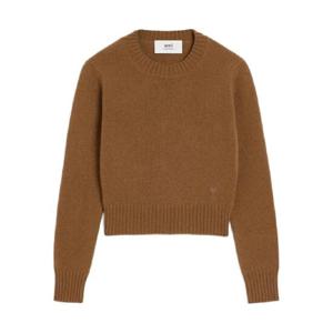AMI Paris 아미 드 쾨흐 자수 스웨터 H25FKS832005